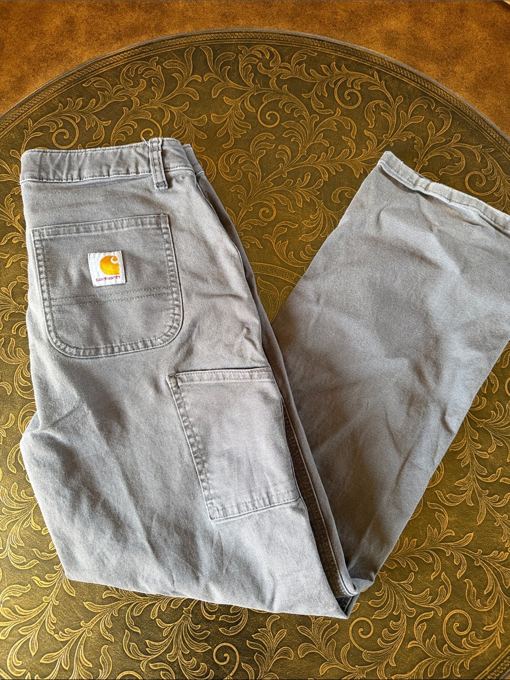 Carhartt Kids Gray Work Jeans